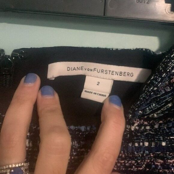 Diane Von Furstenburg Tweed Skirt - Picture 4 of 7